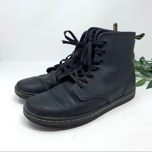 Doctor Martens Shoreditch Greasy Black Boot 10